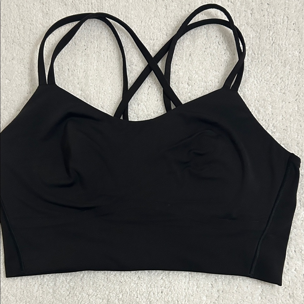 Lululemon Black Strappy Women's Bralette